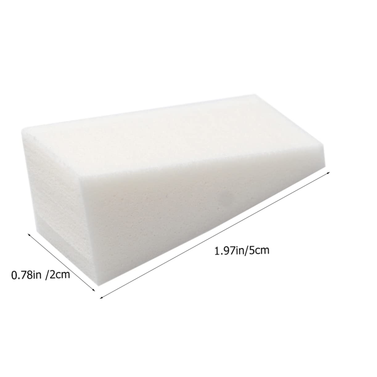 KOMBIUDA 20pcs Soft Nail Sponges for Gradient & Ombre Nails - DIY Manicure Sponge Set, Makeup & Cosmetic Blending Tool - Perfect for Nail Art, Salon Use & At-Home Manicures