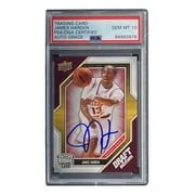 James Harden Signed 2009 Upper Deck Draft Edition #40 Rookie Card PSA/DNA Gem MT 10 - Authentic NBA Memorabilia for Collectors & Sports Fans (Perfect for Display, Investment & Gift Giving)