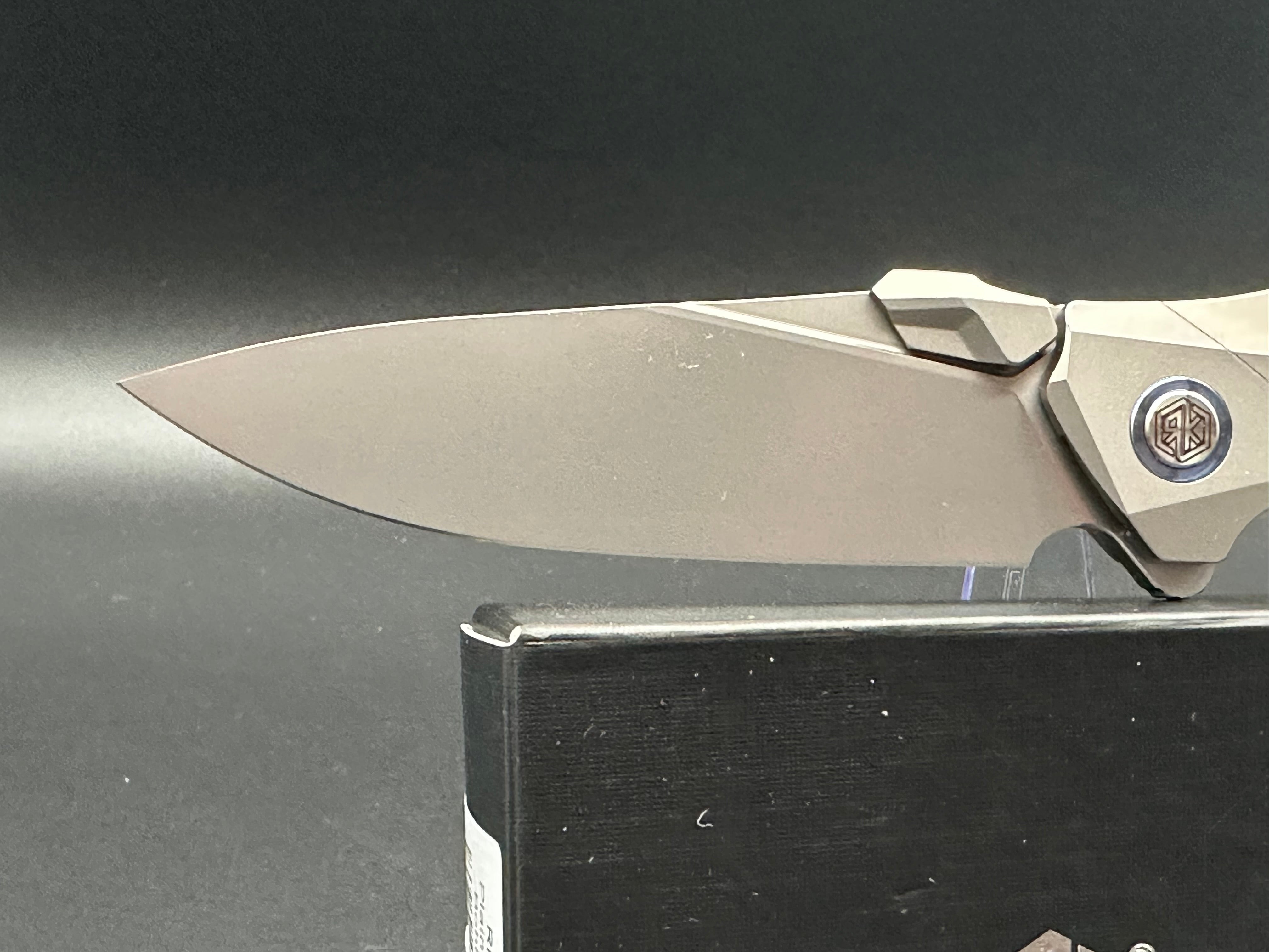 Rike RK Shadow EDC Pocket Knife - High-Quality Folding Knife for Outdoor, Camping, Hiking & Everyday Carry (EDC)