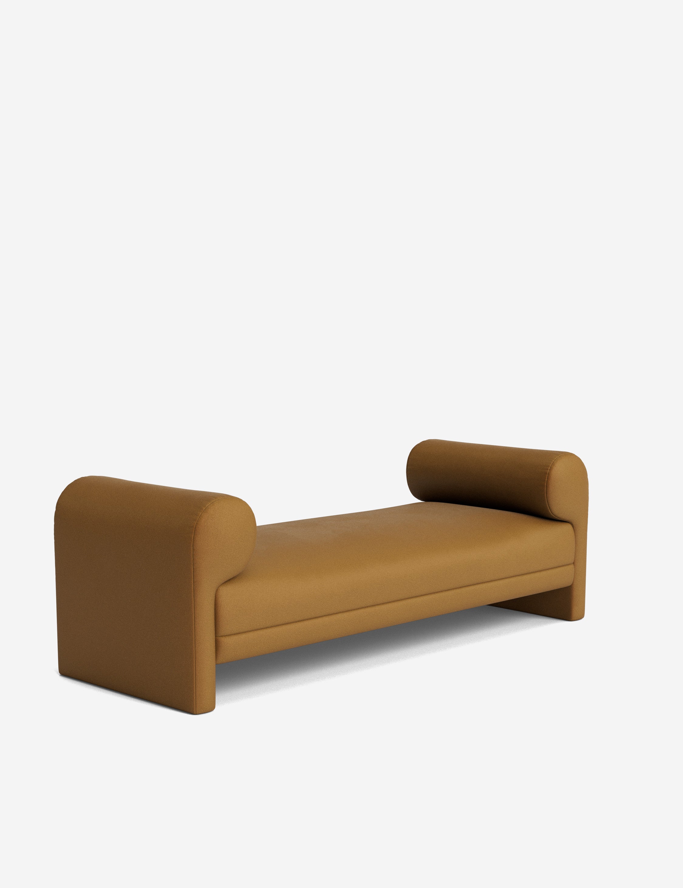 Carson Bench - Modern Wooden Bench with Sturdy Metal Legs for Living Room, Bedroom, or Entryway - Perfect for Home Decor and Extra Seating