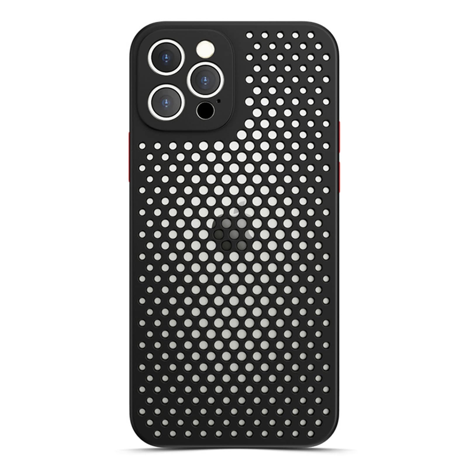 Premium Heat Dissipation & Breathable Cooling Soft Silicone Phone Case for iPhone 13/12/11 Pro Max/Mini/X/XS Max/XR/7/8 Plus/SE 2020 - Ultra-Thin Protective Cover (Color C, iPhone 12 Pro Max) - Perfect for Gaming, Outdoor Activities & Daily Use