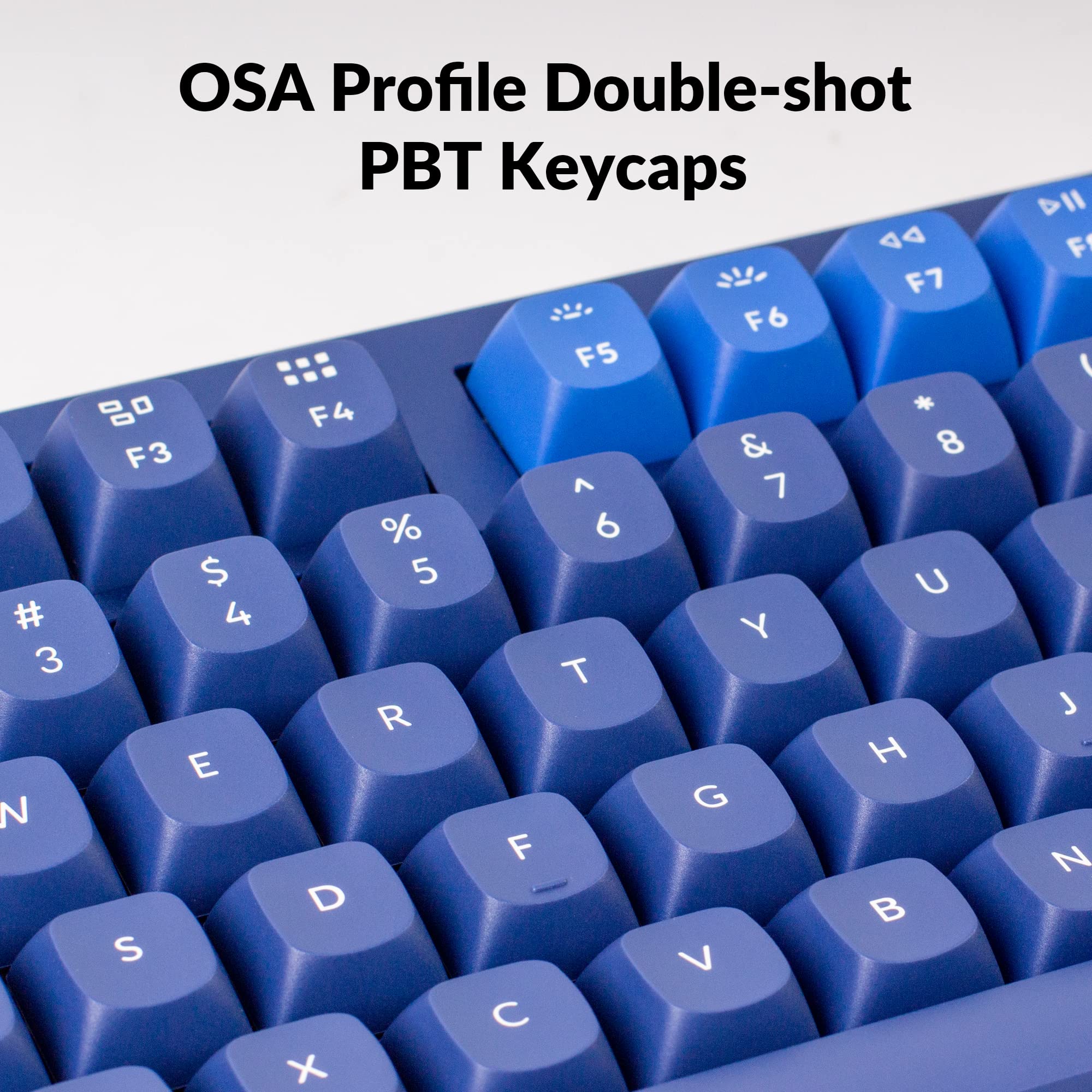 Keychron Q3 RGB Tenkeyless 87-Key Custom Mechanical Keyboard - Gateron G Pro Red Switch, Hot-Swappable, QMK/VIA Programmable, Double Gasket Design for Mac/Windows/Linux (Blue) | Perfect for Gaming, Coding & Office Work
