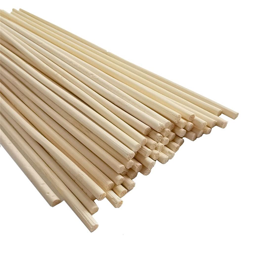 50pcs Bamboo Plant Support Sticks - Bonsai Branch Vine Gardening Tools for Plant Growth Support Rods | Perfect for Indoor/Outdoor Gardens, Greenhouses & DIY Plant Training