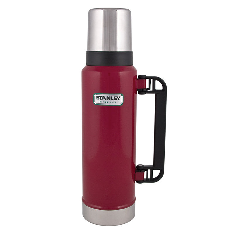 Stanley Classic Ultra Vacuum Insulated Water Bottle 1.3L (40oz) - Stainless Steel Thermos for Hot & Cold Beverages - Perfect for Camping, Hiking, and Outdoor Adventures