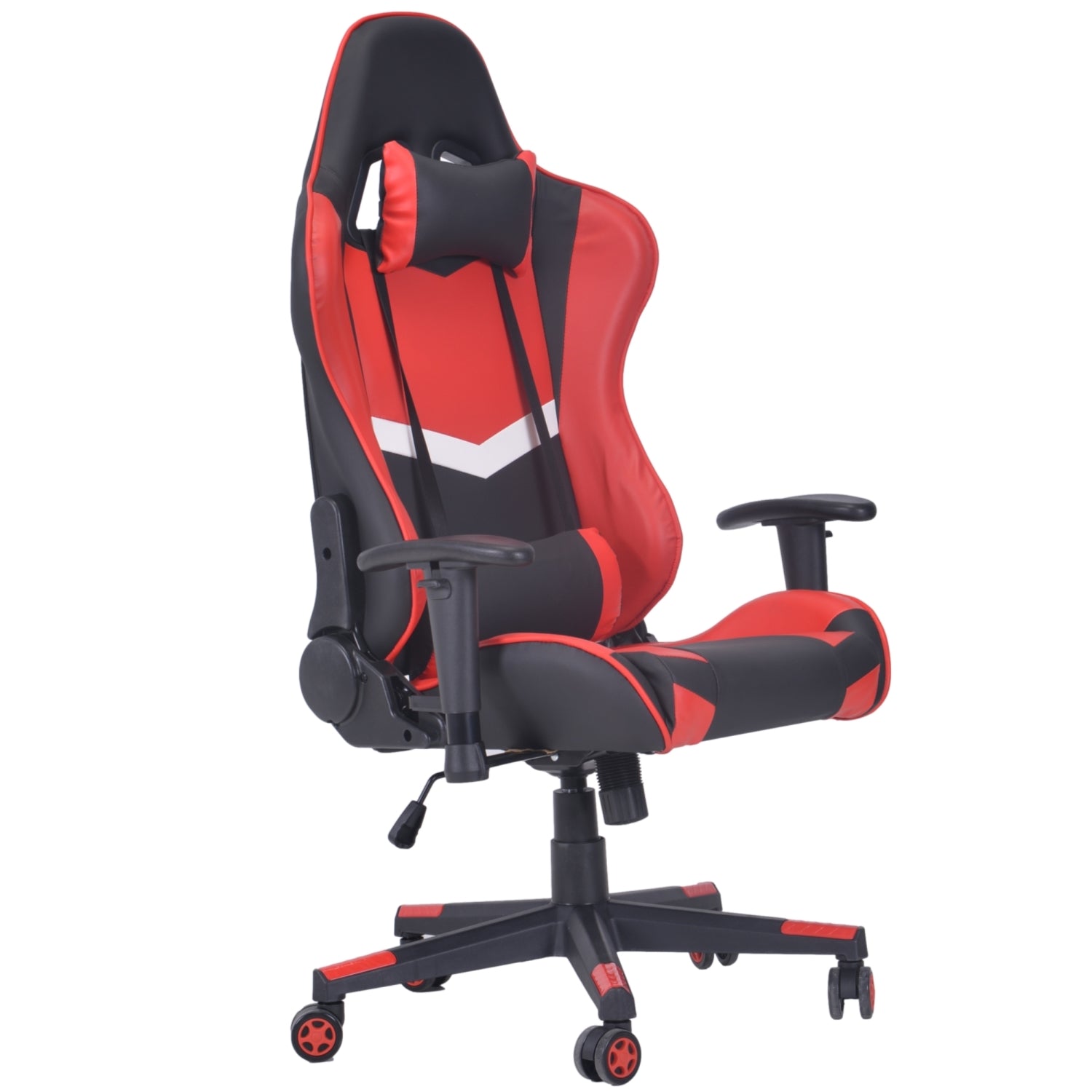 PRO X Series 7001 Ergonomic Gaming Chair - Black, Red & White Colors - Perfect for PC, Console & Office Gaming Setup