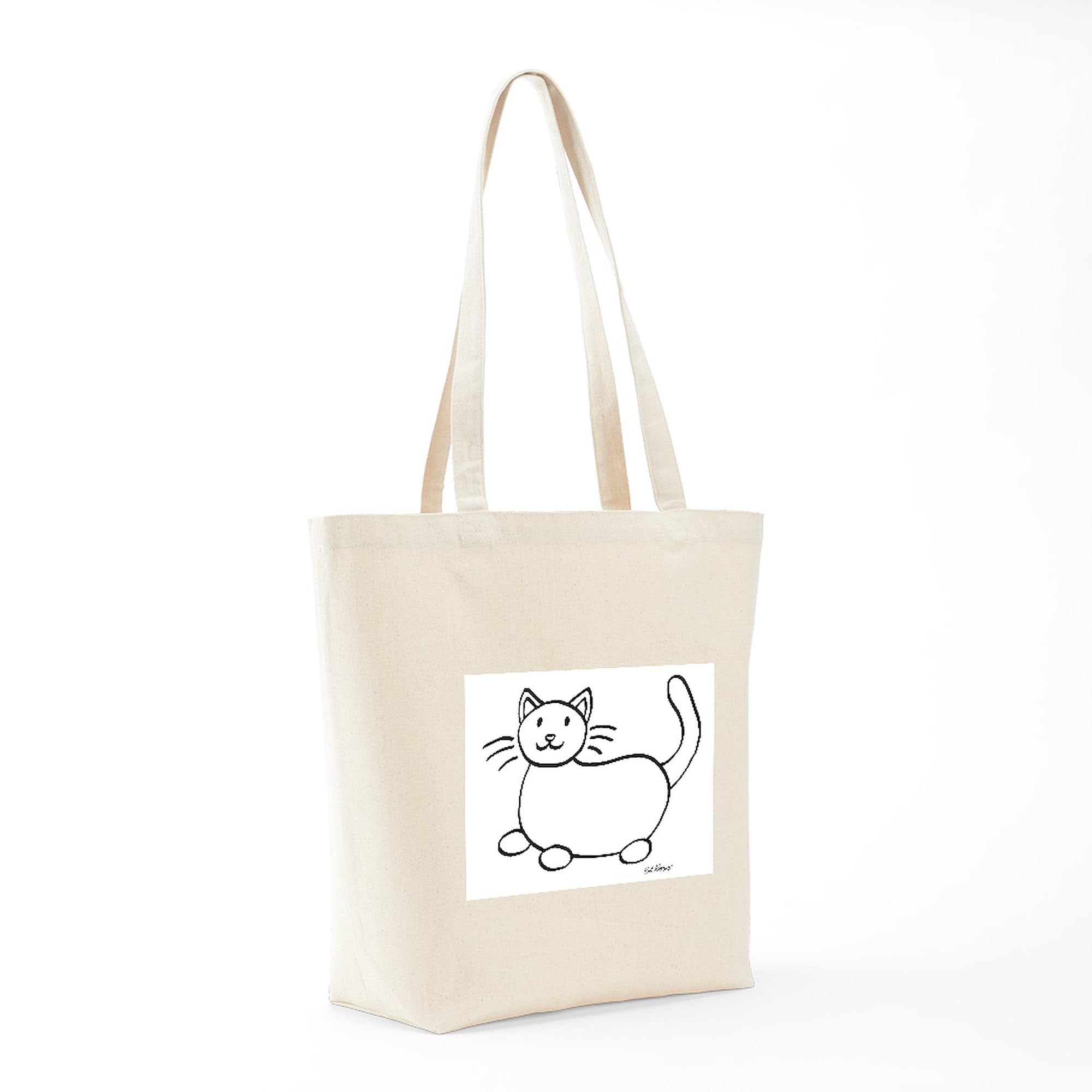 Kind Hearted Woman Tote Bag - Natural Canvas Reusable Shopping Bag for Groceries, Beach & Everyday Use | Eco-Friendly Cotton Carryall