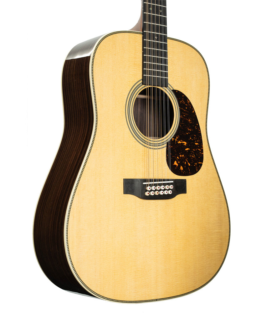 Martin HD12-28 12-String Acoustic Guitar with Spruce Top & Rosewood Back/Sides - Natural Finish | Perfect for Performances, Recording & Professional Musicians