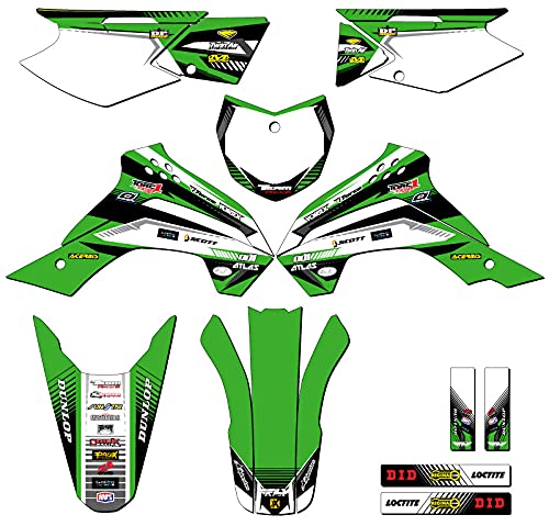 Kawasaki KLX 140G Complete Analog Green Kit - Compatible with 2015-2018 Models | Off-Road Motorcycle Replacement Parts for Trail Riding & Dirt Biking Adventures
