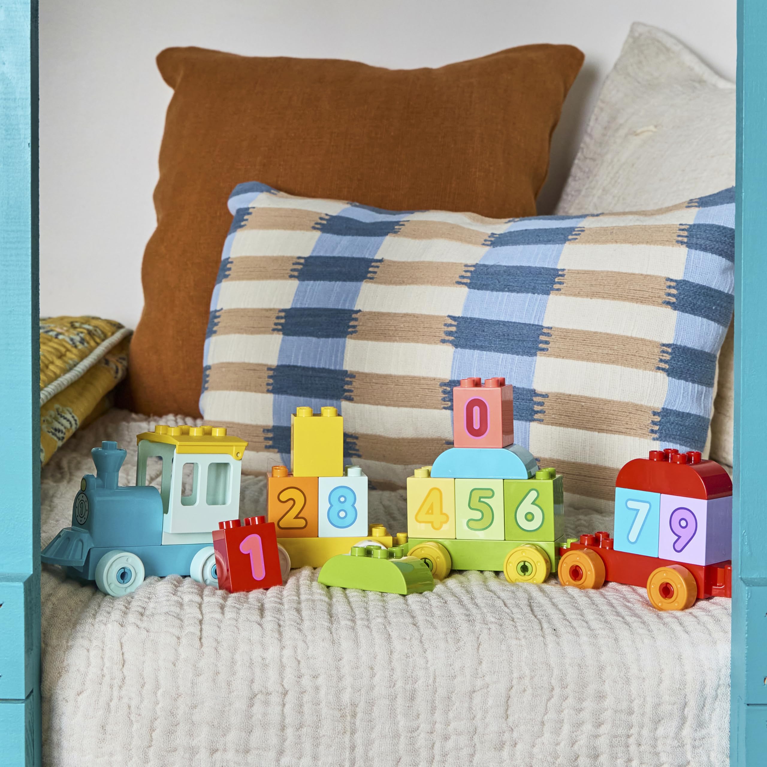LEGO DUPLO My First Number Train Toy - Educational Building Blocks for Toddlers Ages 1.5-3 Years | Learn Numbers, Counting & Colors | Preschool Learning Activity for Boys & Girls | Perfect for Early Childhood Development & Playtime Fun