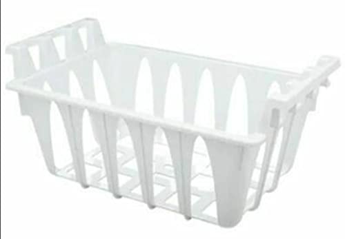 216848200 Freezer Basket Organizer - Durable Plastic Storage Bin for Frozen Food, Vegetables & Meat - Perfect for Home, Restaurant & Commercial Kitchen Use