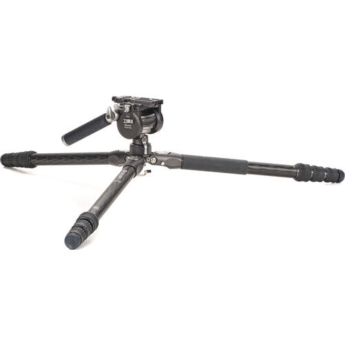 Benro Tortoise 4 Section Carbon Fiber Tripod with FS36PRO Head - Professional Travel & Outdoor Photography Tripod for DSLR Cameras