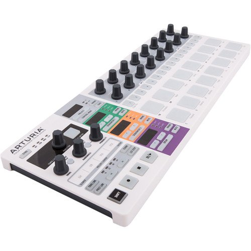 Arturia BeatStep Pro MIDI Controller & Sequencer with Aftertouch, Velocity Sensitivity, 2 Melodic Sequencers, Drum Sequencer, 16 Pads for Music Production | Perfect for Studio Recording, Live Performance & Beat Making