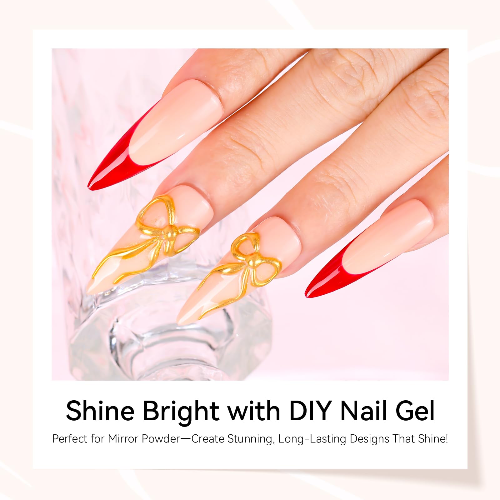 Makartt 3D Nail Gel - 15g No Wipe Clear Sculpting Gel Polish for DIY Nail Art, Drawing, Molding & Decoration | Professional Nail Glue for Salon & Home Manicures