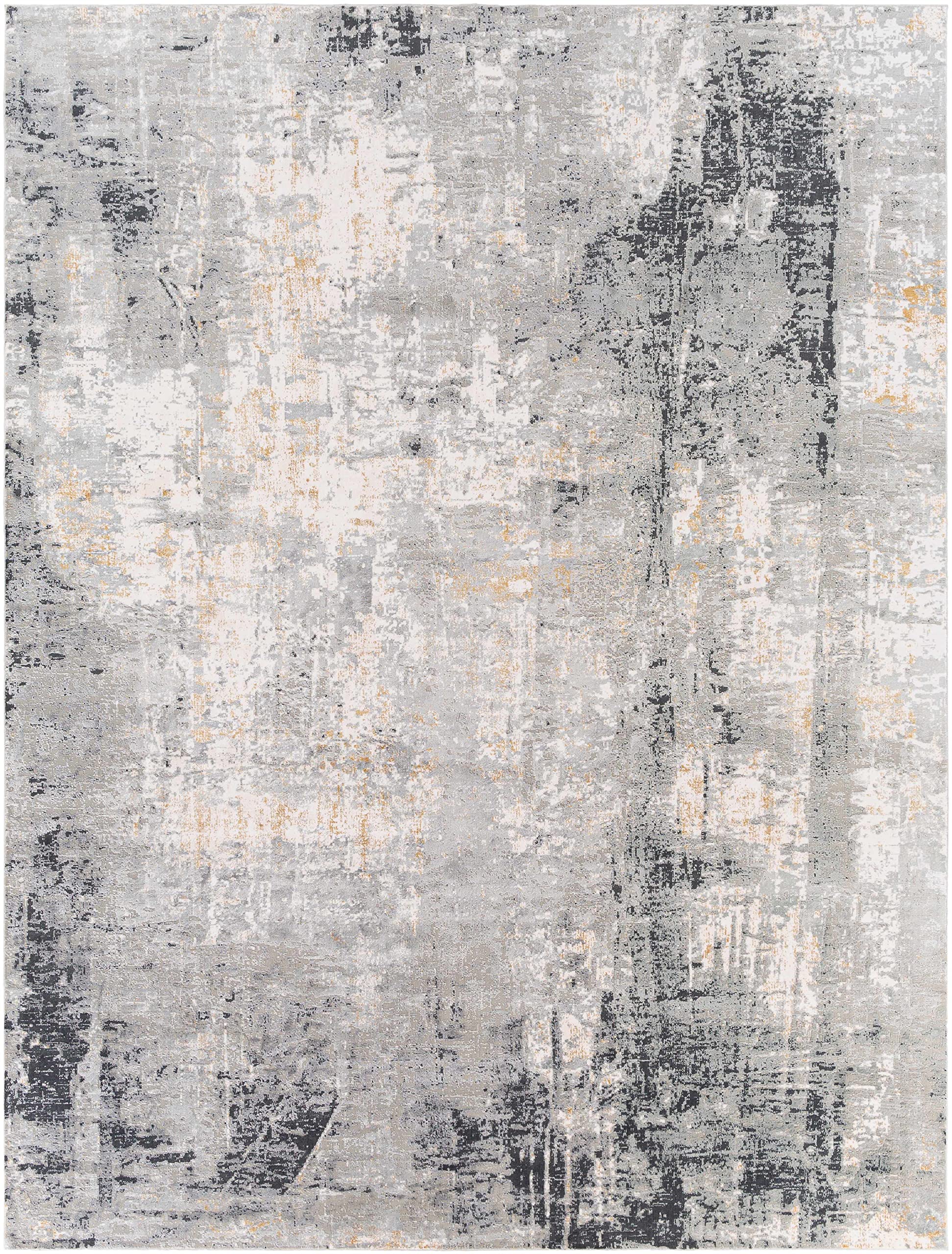 Hauteloom Hayle Modern Gray Area Rug 6'9