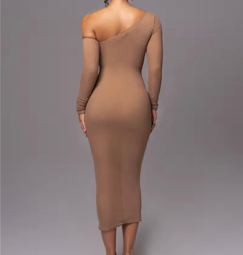 Madison Mesh Bodycon Midi Dress for Women - Sexy Tight Fitted Club Party Dress - Perfect for Night Out, Date Night, and Special Occasions