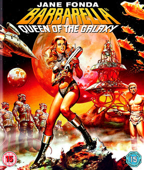 Barbarella Blu-ray Movie | Classic Sci-Fi Fantasy Film | Perfect for Movie Nights & Sci-Fi Collectors