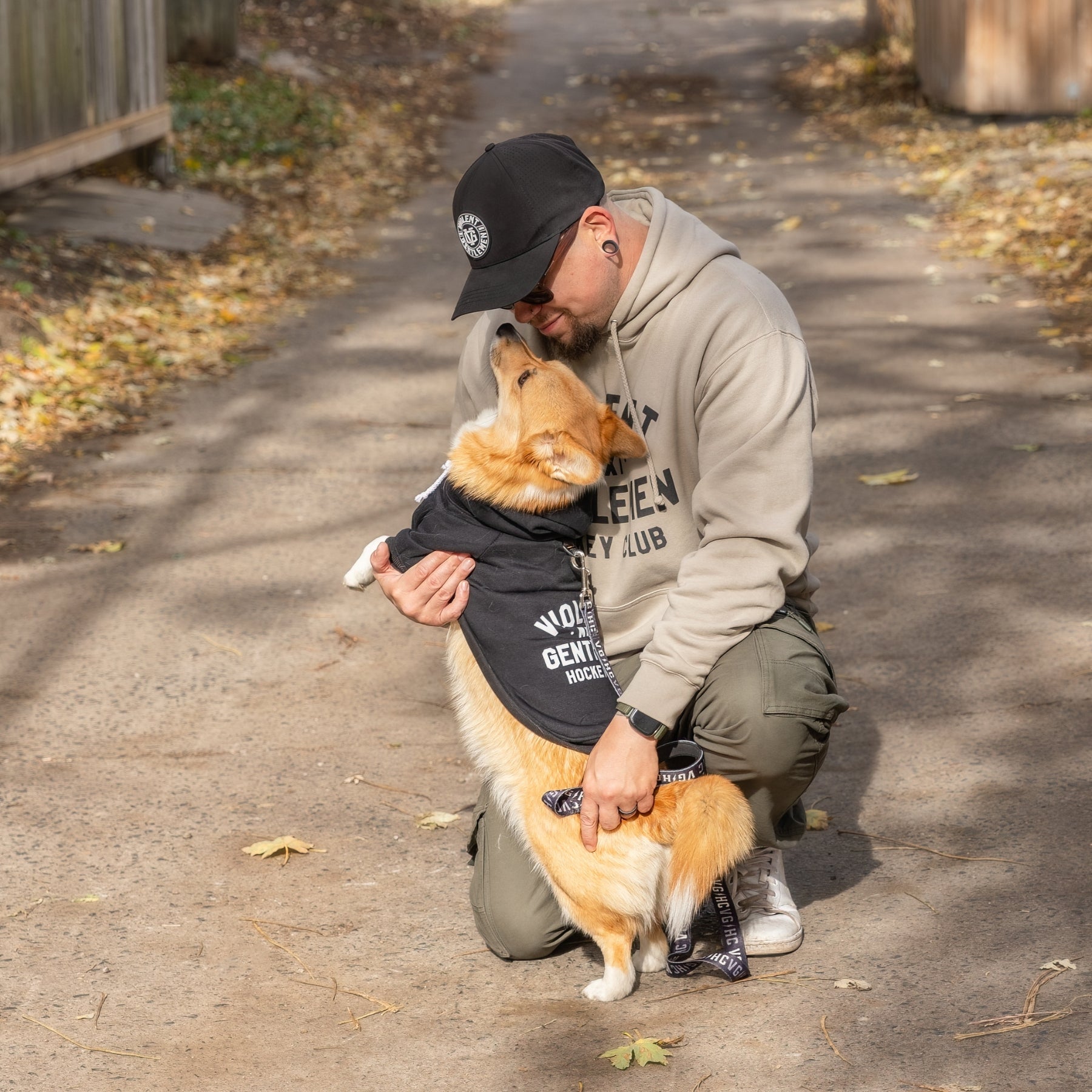 Loyalty Dog Pullover Hoodie - Cute Pet Hooded Sweatshirt for Dogs - Soft & Comfortable Dog Clothes for Small Medium Large Breeds - Perfect for Winter Walks, Outdoor Adventures & Photo Shoots