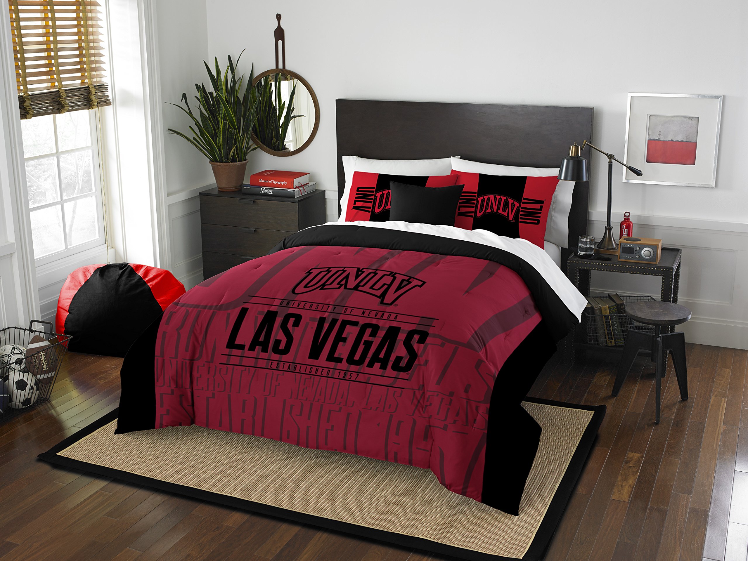 Northwest NCAA Unisex Comforter and Sham Set - Soft College Bedding for Dorms, Apartments & Home Decor - Perfect for Sports Fans & Gift Giving