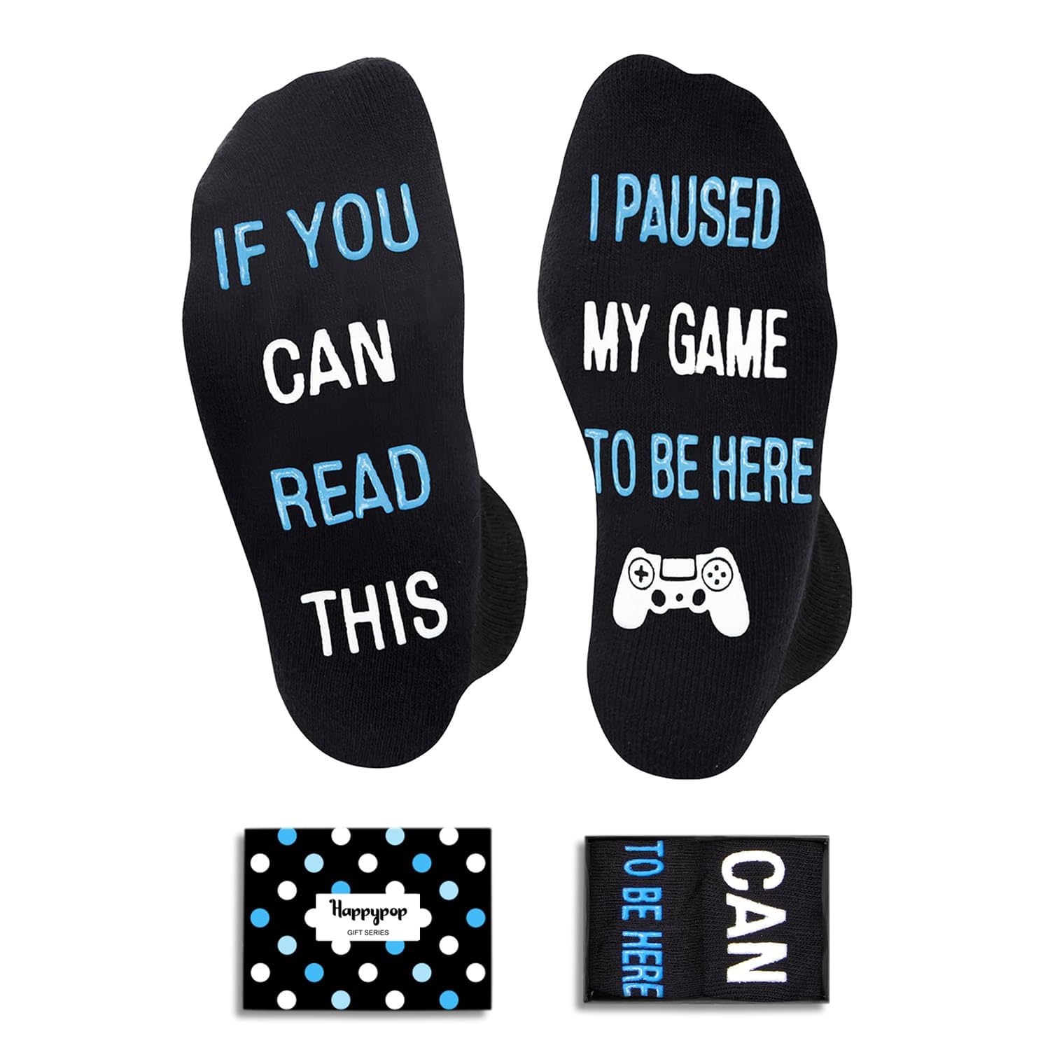 Gaming Socks for Men & Teens - Cool Gamer Gifts for Gaming Enthusiasts