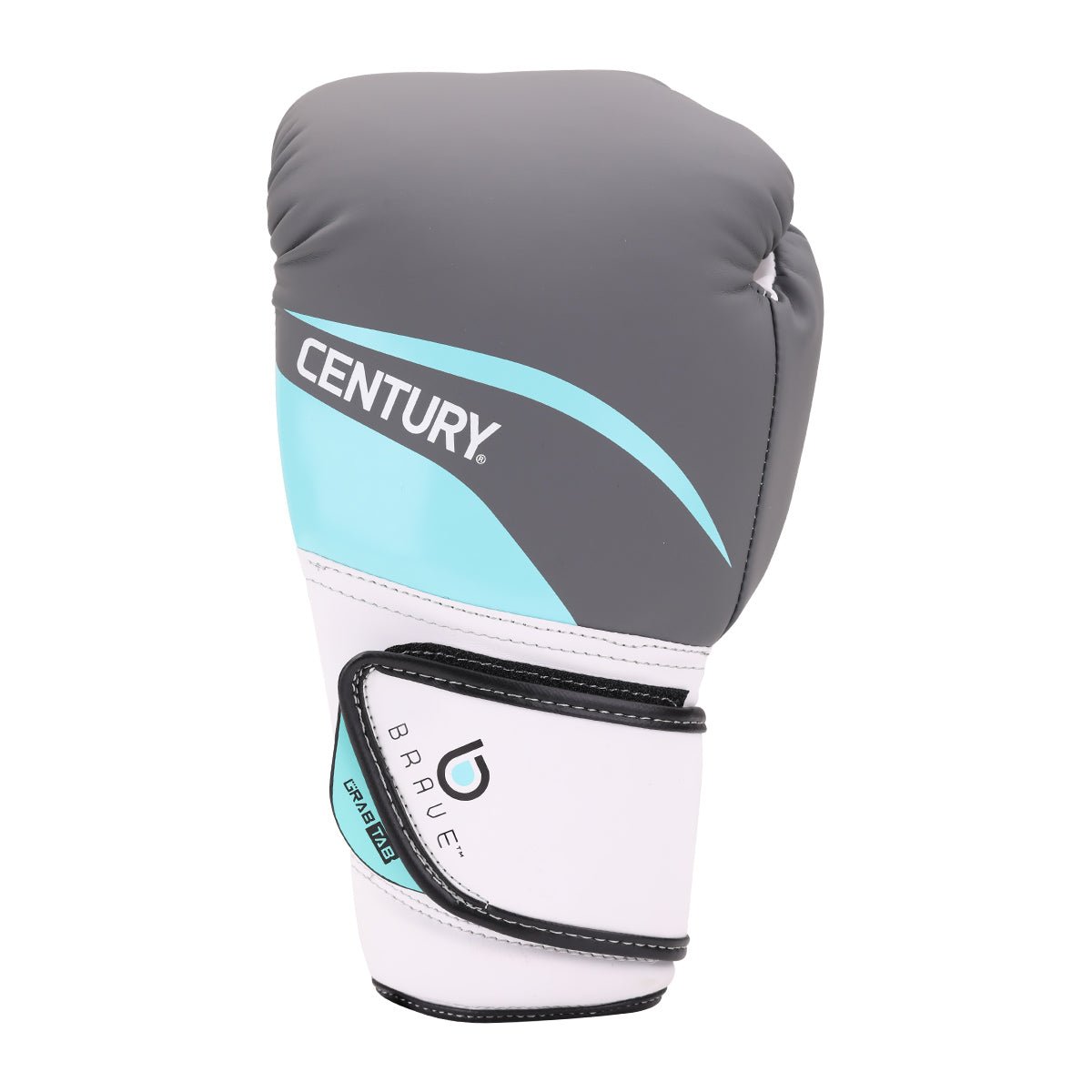Brave Women's Boxing Gloves - Premium White & Teal Training Gloves for Fitness, MMA, Kickboxing & Home Workouts - Ideal for Boxing Classes, Gym Training & Self-Defense Practice