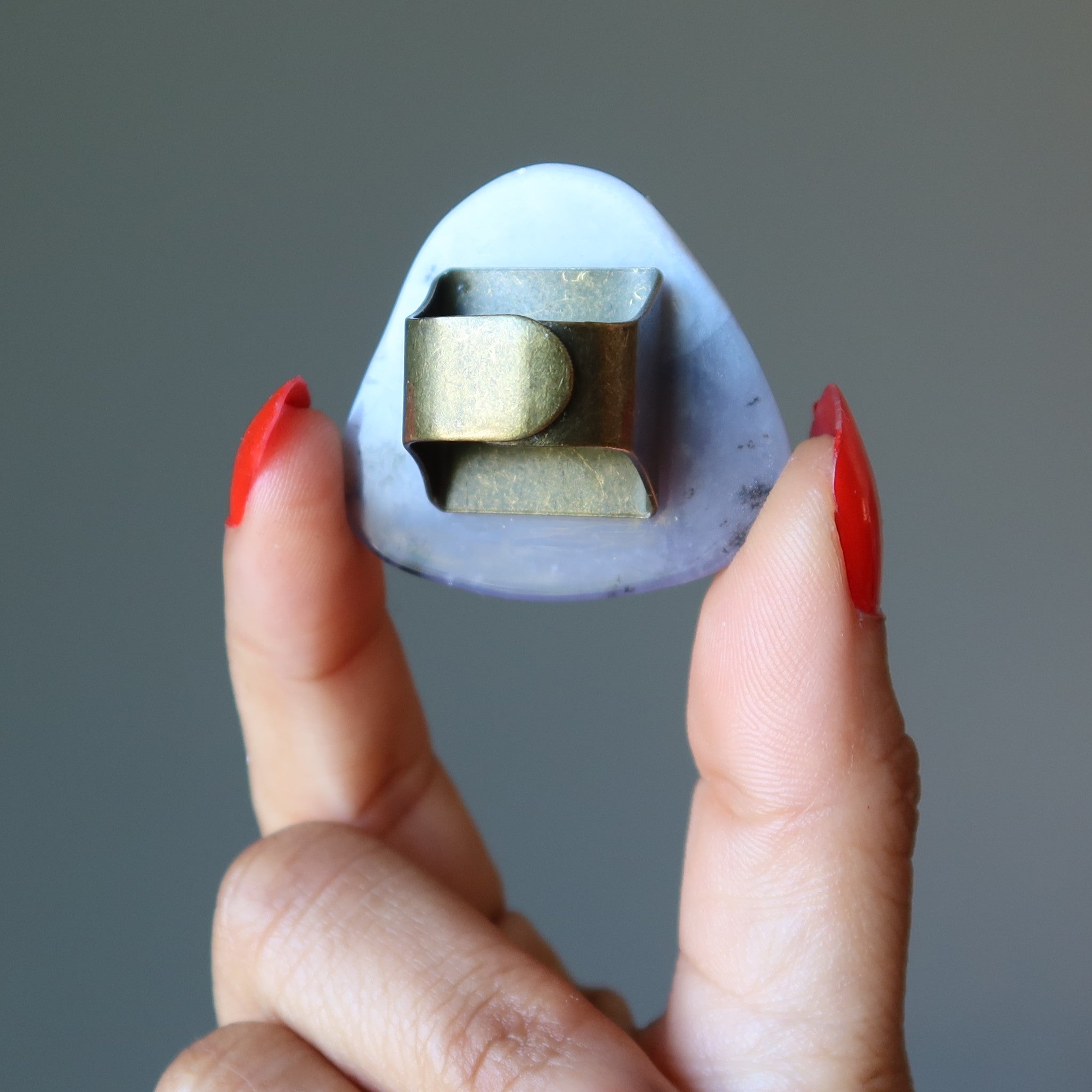 Vintage Dendritic Agate Adjustable Ring in Antiqued Bronze - Boho Jewelry for Women, Nature-Inspired Statement Piece for Everyday Wear & Special Occasions