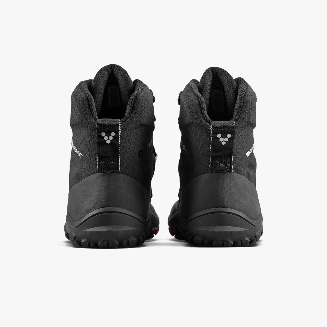 Vivobarefoot Men's Tracker Textile All-Terrain Hiking Boots - Lightweight Barefoot Shoes for Outdoor Adventures, Trail Running & Camping