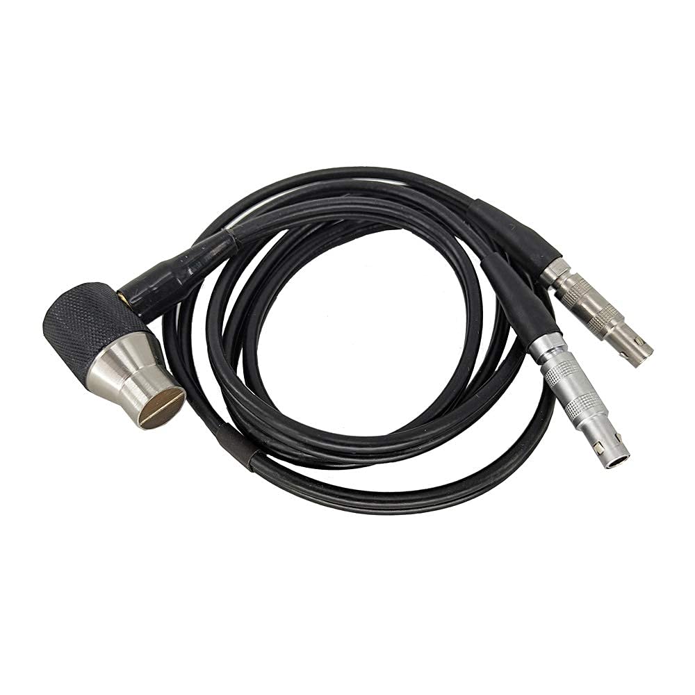 TM-8811 5MHz Φ8 Ultrasonic Thickness Gauge Replacement Probe Sensor (UTG-ST Standard) - Compatible with Thickness Testers & Industrial Measurement Devices | Ideal for Metal, Plastic & Pipe Wall Thickness Testing