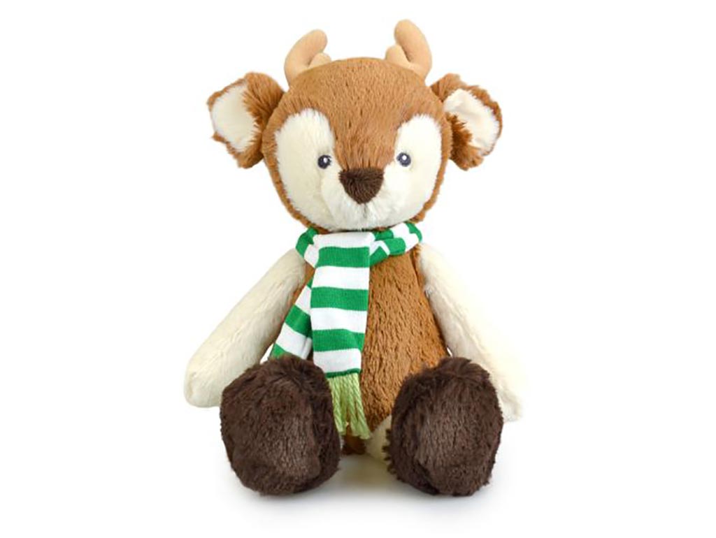 Soft Christmas Reindeer Plush Stuffed Animal Toy for Babies & Kids - Perfect Holiday Gift for Christmas Decor & Nursery Cuddles