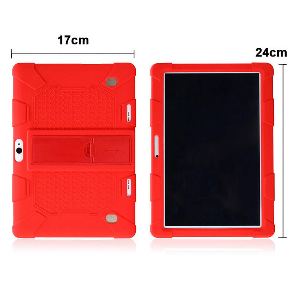 VALINK Shockproof Silicone Case for 10.1 Inch Android Tablet - Universal Protective Cover with Stand | Perfect for Home, Office & Travel Use