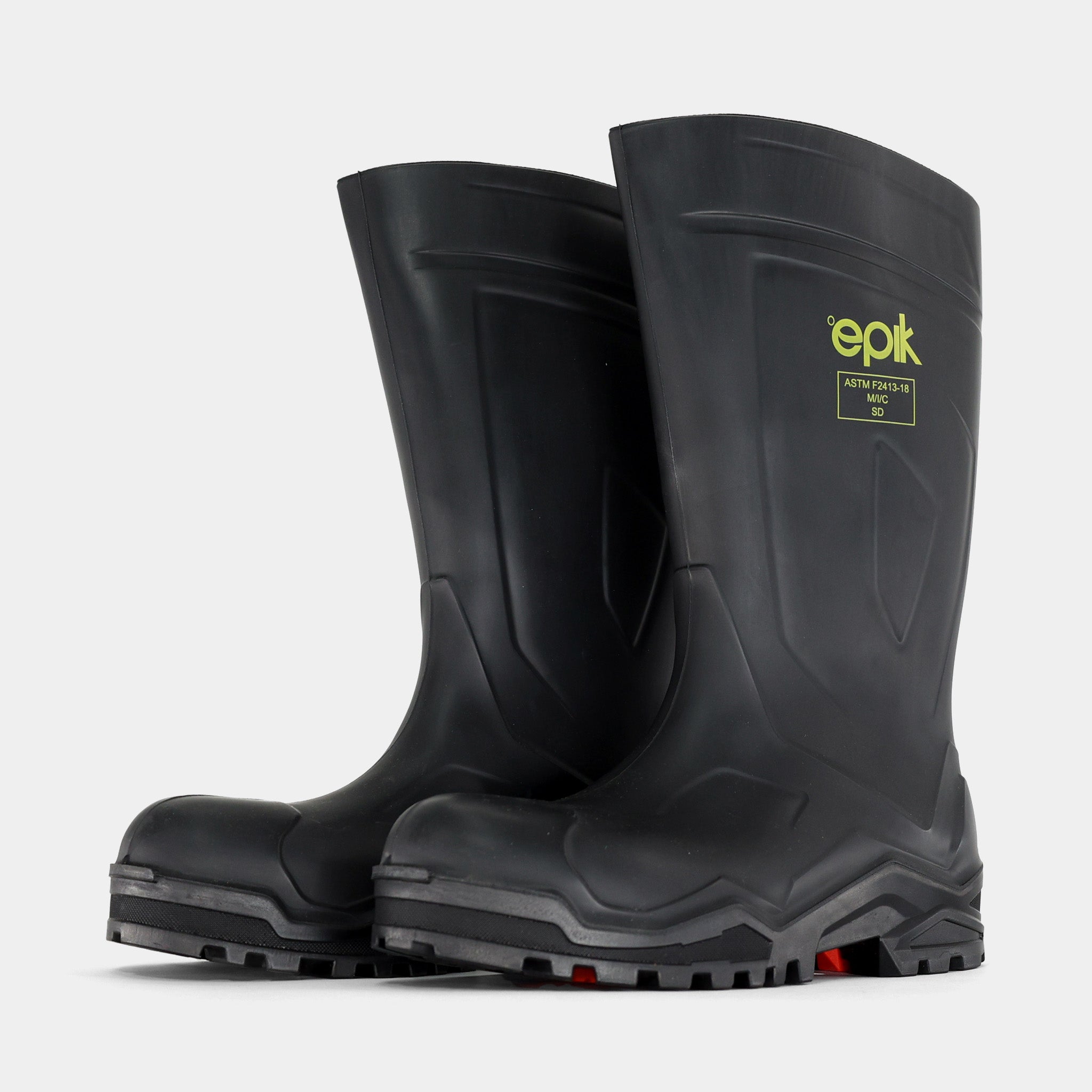 Men's Steel Toe Work Boots - Waterproof & Slip Resistant Safety Shoes for Construction, Warehouse & Outdoor Work