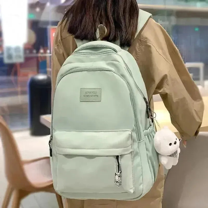 Waterproof Nylon Fashion Backpack for Teens - Lightweight School Backpack, Travel Daypack for Boys & Girls - Perfect for College, Hiking & Daily Use