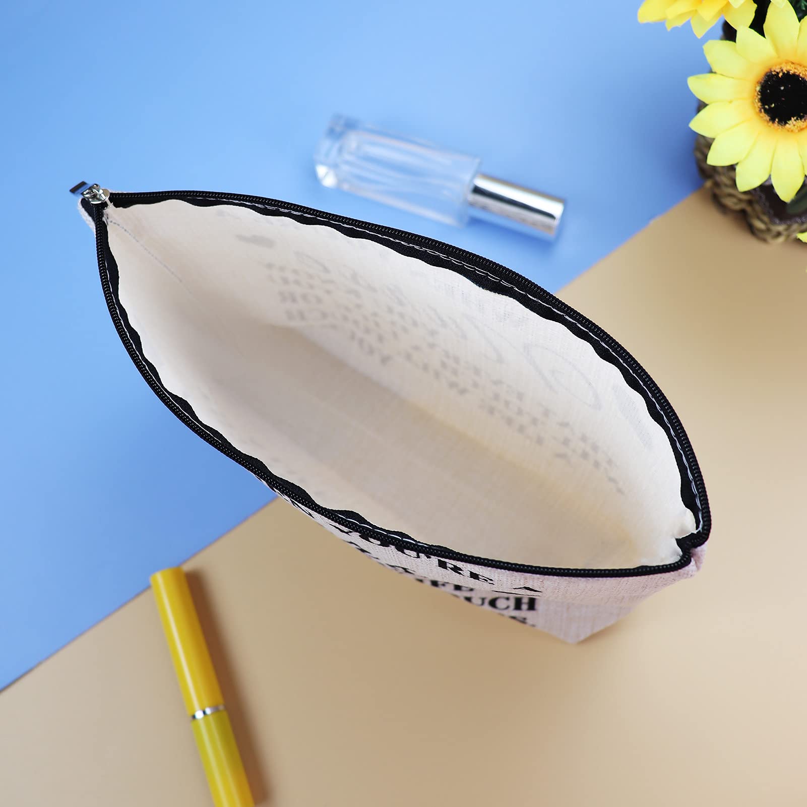 Nursing Student Gifts - Makeup Bag for Future Nurses, Nurse Practitioner Graduation & Birthday Present - Cosmetic Toiletry Pouch with Zipper for Travel, Nurse's Day & Christmas - Perfect for Clinicals, School & Work Essentials