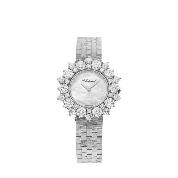 Chopard L'Heure Du Diamant 18k White Gold Diamond Women's Luxury Watch - Elegant Dress Watch for Formal Events & Special Occasions