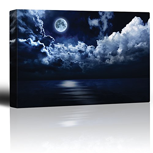 Moon Illuminating the Ocean