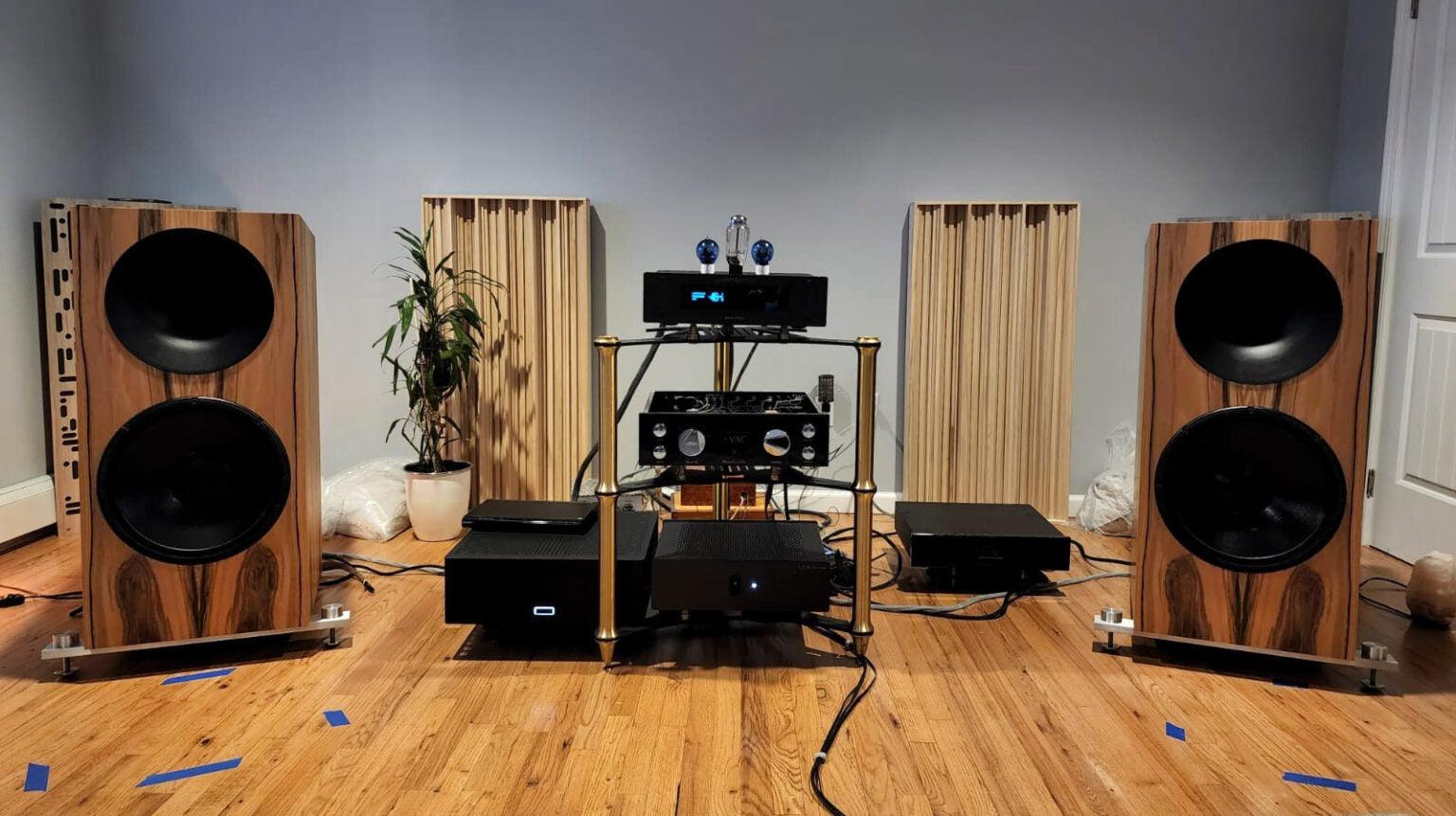 Tobian Sound Systems 15FH Full Range Horn Speaker - High Power PA Loudspeaker for Outdoor Events, Concerts & DJ Performances