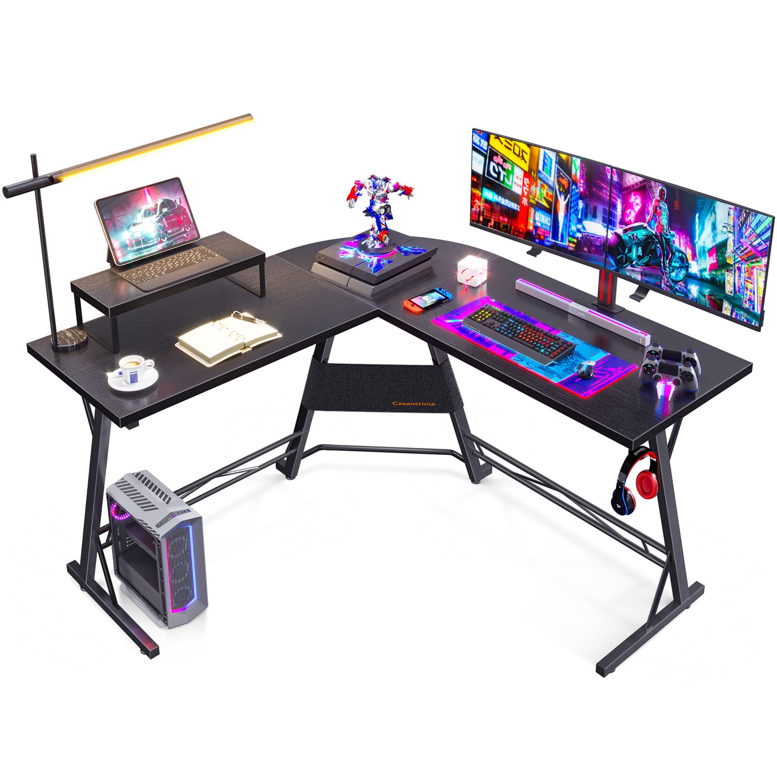 L-Shaped Gaming Desk 51
