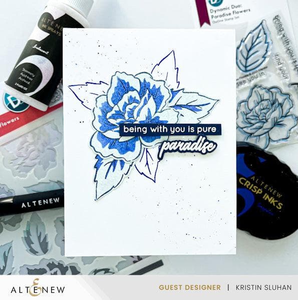 Dynamic Duo: Paradise Flowers Add-On Die Set for Scrapbooking & Card Making | Floral Crafting Essentials