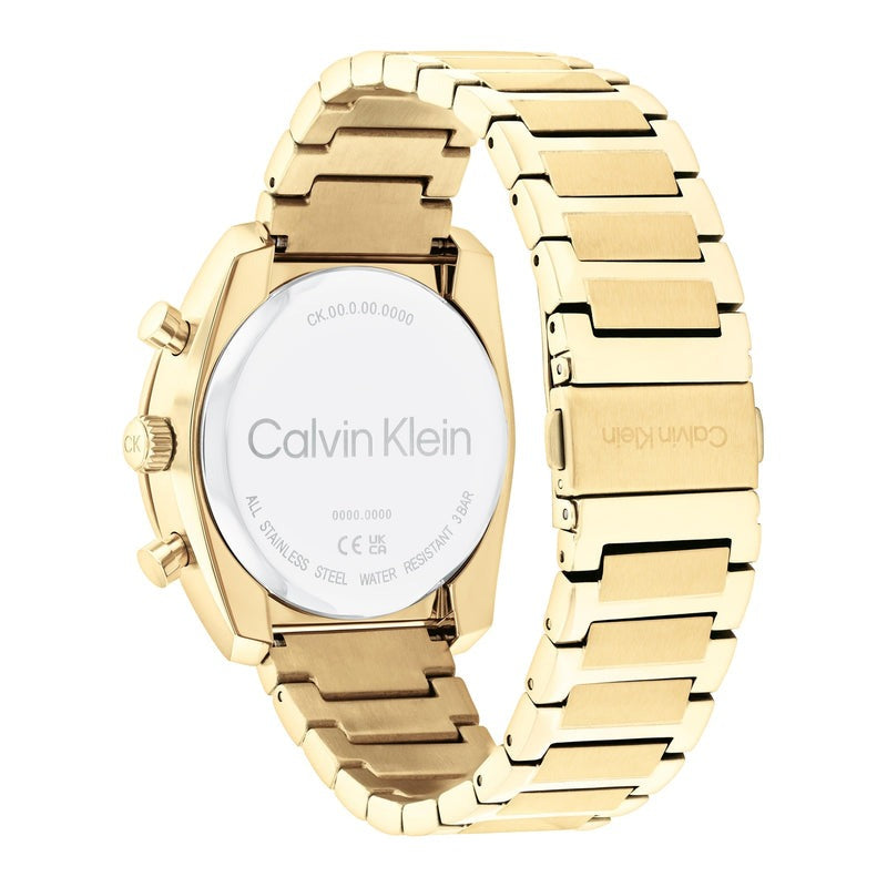 Calvin Klein Flex Gold Steel Watch 25200465 - Stylish & Durable Men's Timepiece for Business & Casual Wear