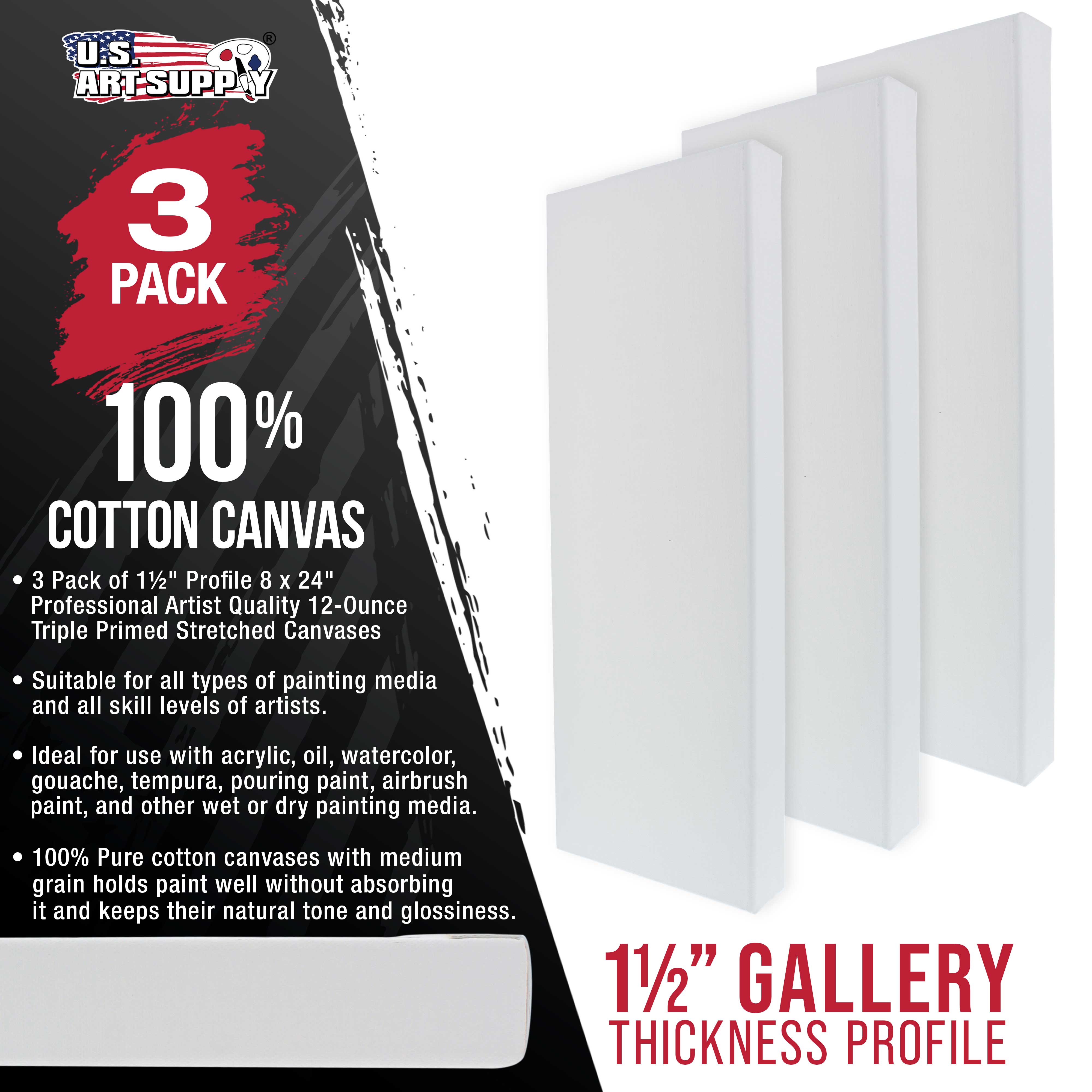 8x24 Inch Gallery Depth 1.5
