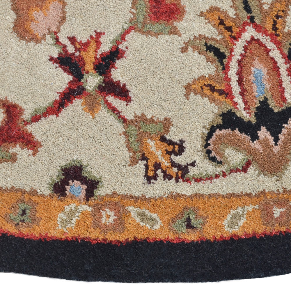 Qum Hand Tufted Rug - Premium Persian Wool Carpet for Living Room, Bedroom & Office - Soft & Durable Home Decor