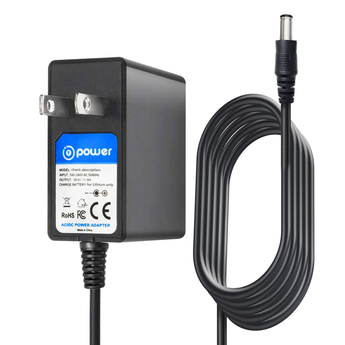 T POWER 9V AC/DC Adapter Power Supply Charger for Philips Portable DVD Player - Perfect for Travel, Home Entertainment & Car Use