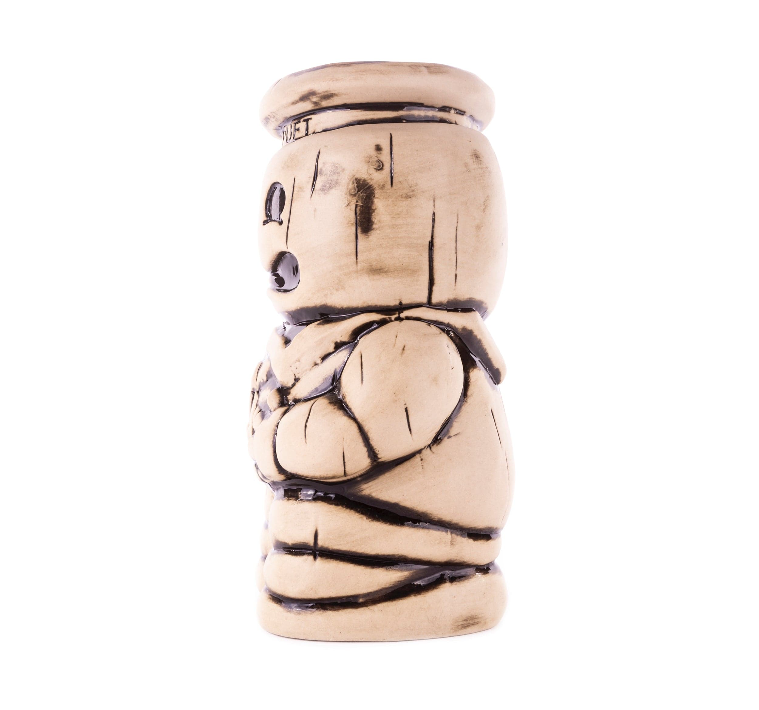 Ghostbusters Stay Puft Marshmallow Man Tiki Mug - Bone Variant Collectible Cup for Movie Fans - Perfect for Halloween Parties, Themed Events & Pop Culture Collectors