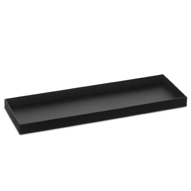 Comatec Caterlux Mini Black Serving Tray - Elegant Appetizer Platter for Parties, Weddings & Home Decor - Perfect for Cheese, Fruits & Canapés