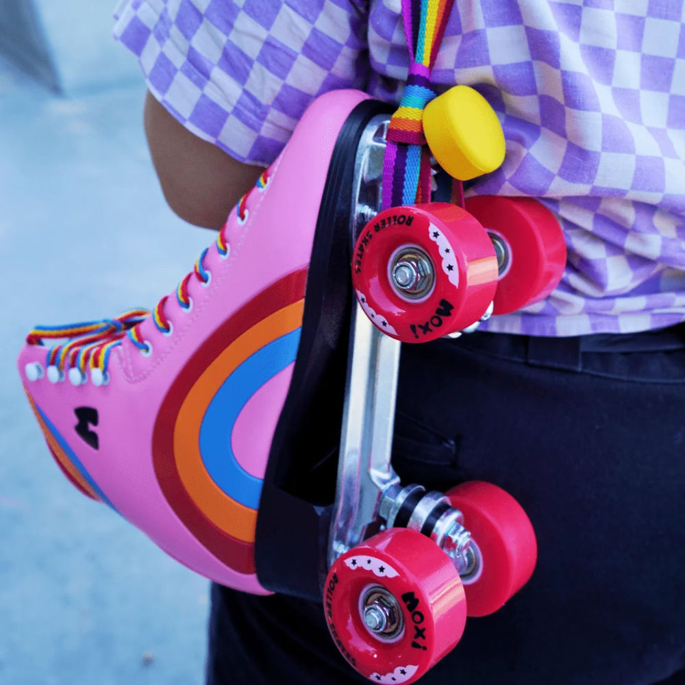 Moxi Skate Leash Strap - Adjustable Skateboard & Roller Skate Carrier with Hook - Perfect for Skateboarding, Roller Skating, and Outdoor Sports Accessories