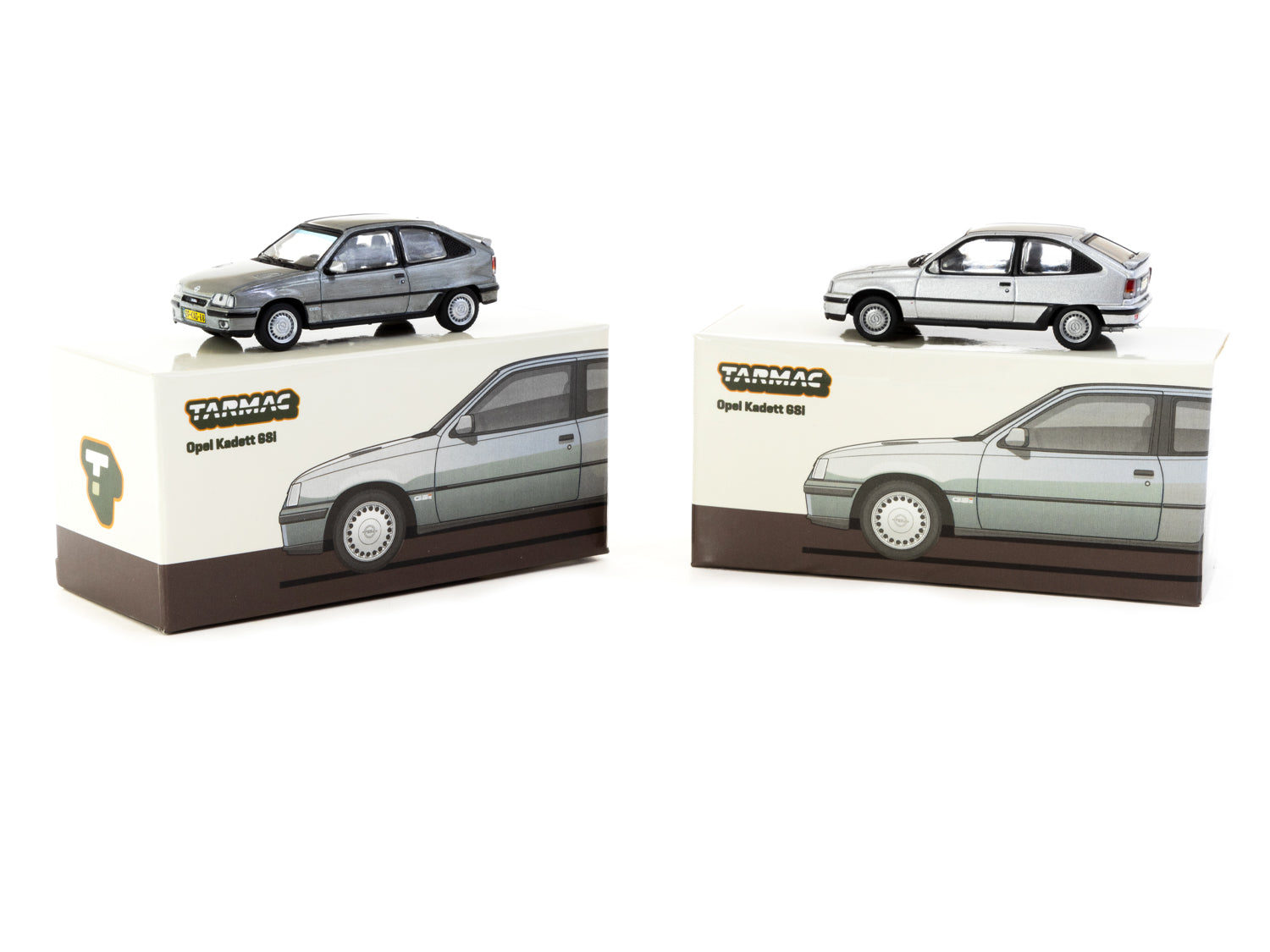 Tarmac Works 1/64 Scale Opel Kadett GSi Diecast Model Car - Silver Finish | Collectible Miniature Vehicle for Display & Racing Scenes | Perfect for Car Enthusiasts & Model Collectors
