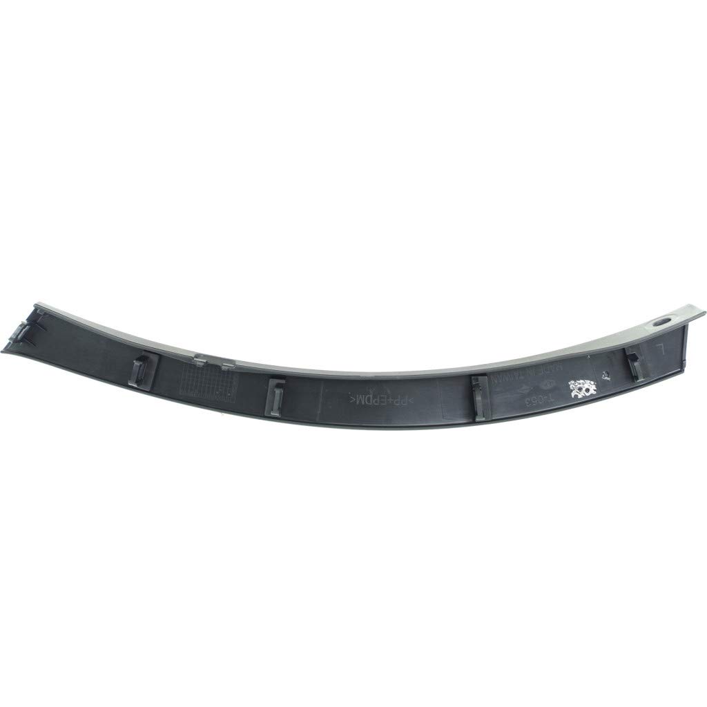 2013-2015 Toyota RAV4 Front Bumper Wheel Molding Extension - Driver Side Outer Plastic Replacement Part (CAPA Certified) | Fits TO1004179 & TO1004179C | Perfect for Off-Road Protection & Style Enhancement