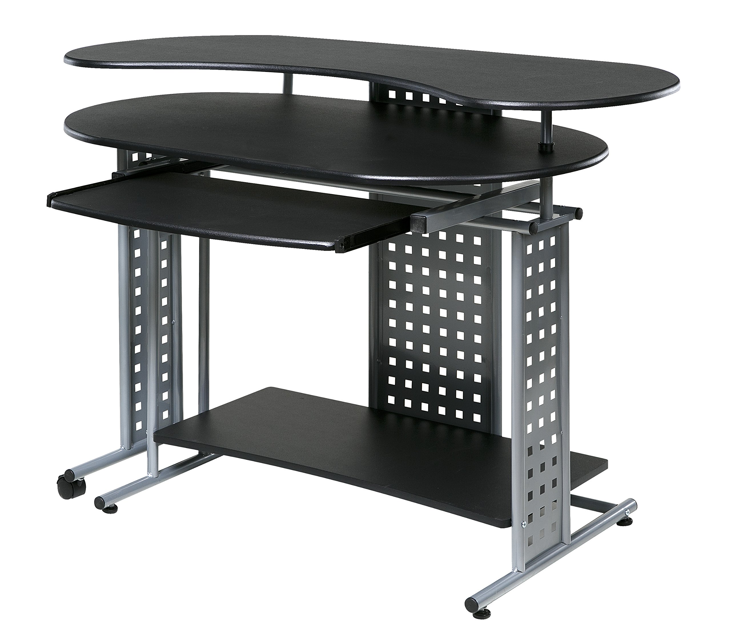 OneSpace Regallo Black Computer Desk for Home Office