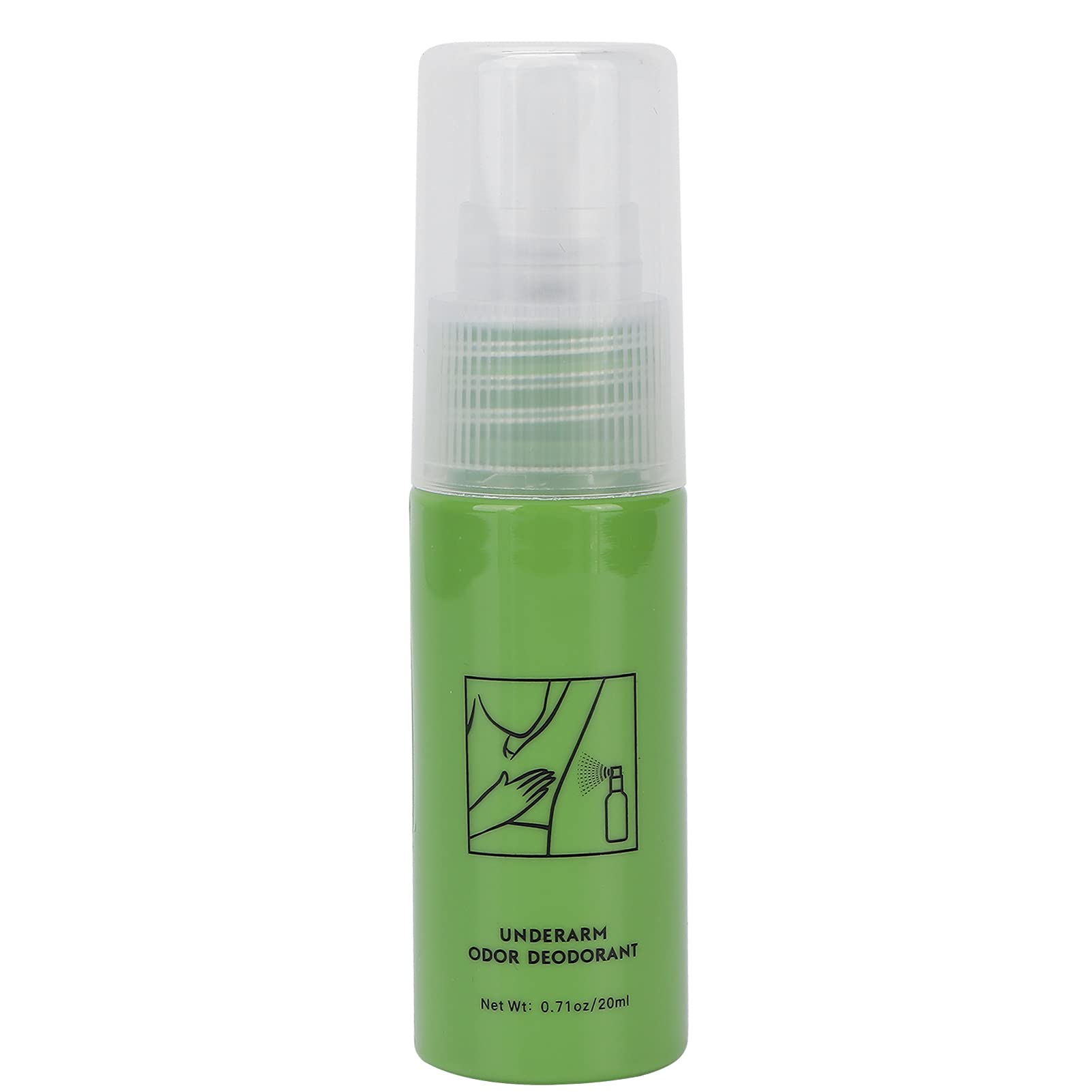 Natural Deodorant Spray for Women & Men - Gentle Antiperspirant for Summer, Prevents Body Odor, 20ml Travel Size - Perfect for Gym, Work & Outdoor Activities