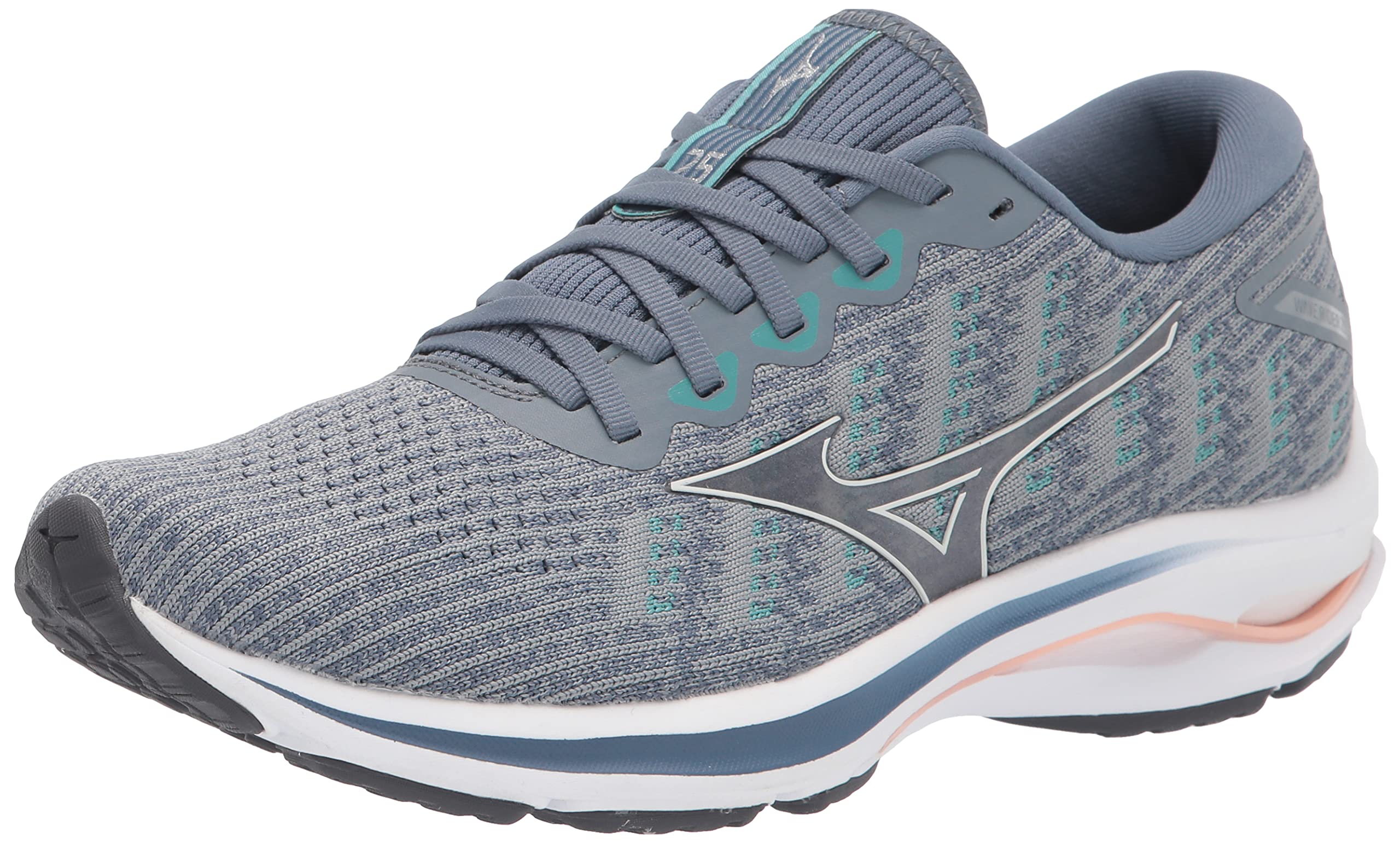 Mizuno Women's Wave Rider 25 Running Shoes - Lightweight Cushioned Road Running Sneakers for Women | Perfect for Marathon Training, Jogging & Gym Workouts