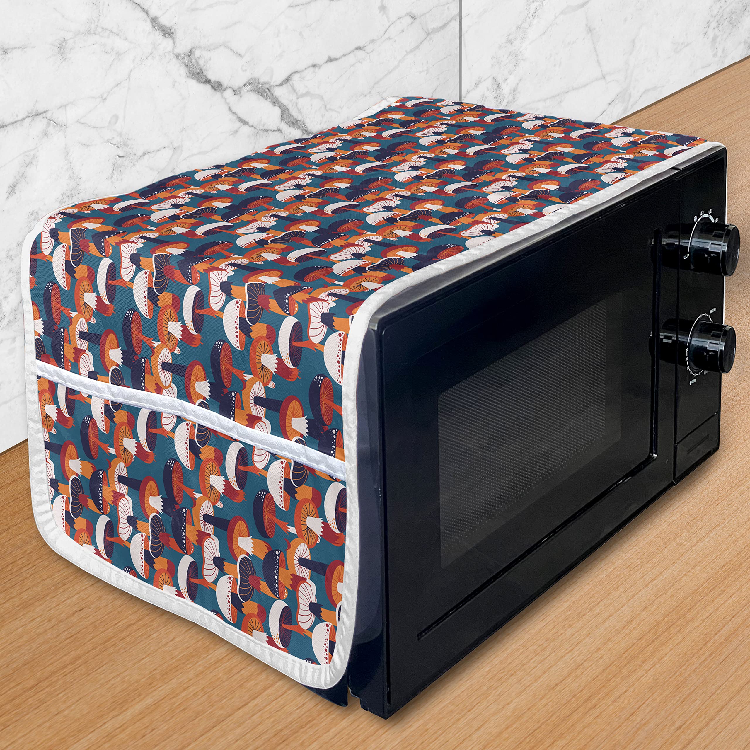 Ambesonne Waterproof Microwave Cover with Pockets - 36